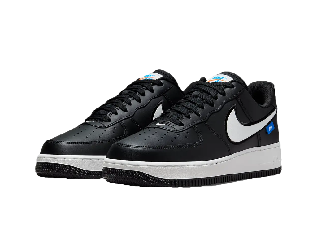 Nike Air Force 1 07 Blue Label - Black White