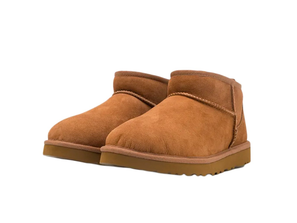 UGG Classic Ultra Mini čizme boje kestena (ženske)