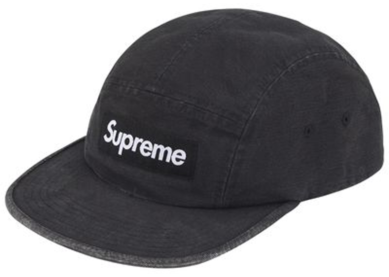 Supreme Canvas Camp Cap Black