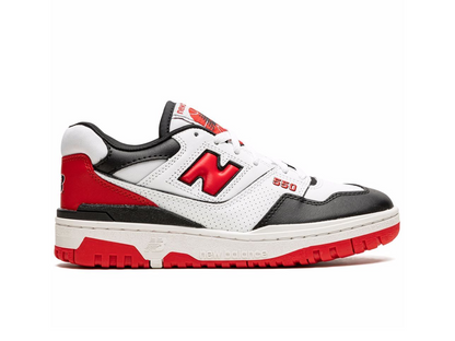 New Balance 550 bijelo crveno crno