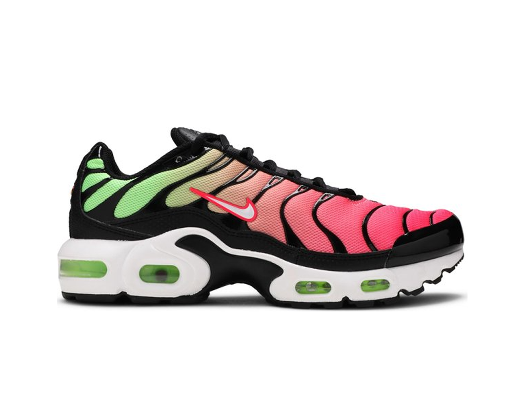 Nike Air Max Plus GS Green Strike Flash Crimson