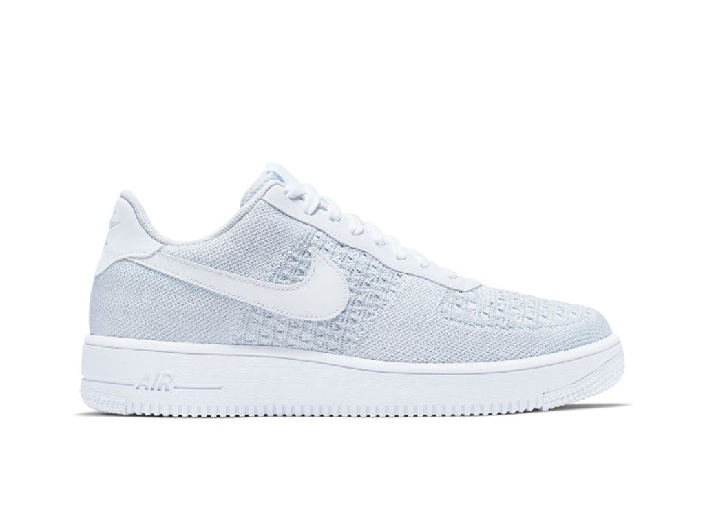 Nike Air Force 1 Flyknit 2 White Pure Platinum