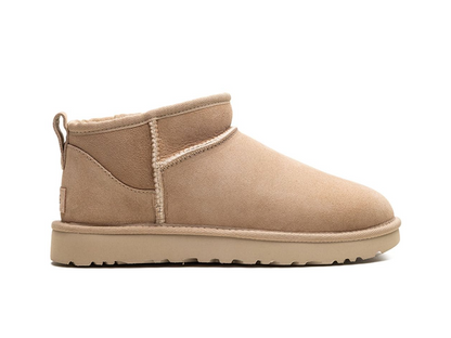 UGG Wmns Classic Ultra Mini Boot Sand