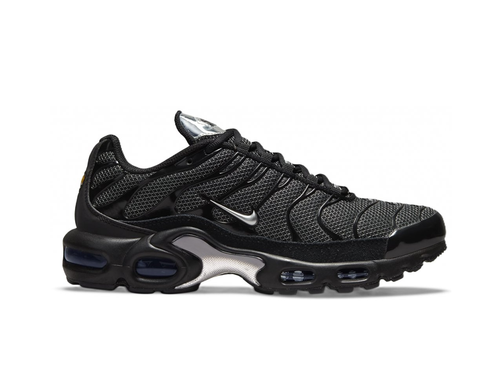 Nike Air Max Plus Black Suede Silver (Women's)