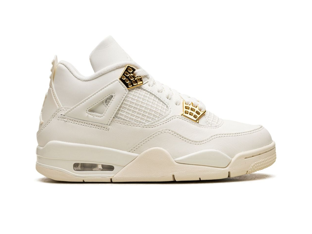 Nike Jordan 4 Retro Metallic Gold (Women's)