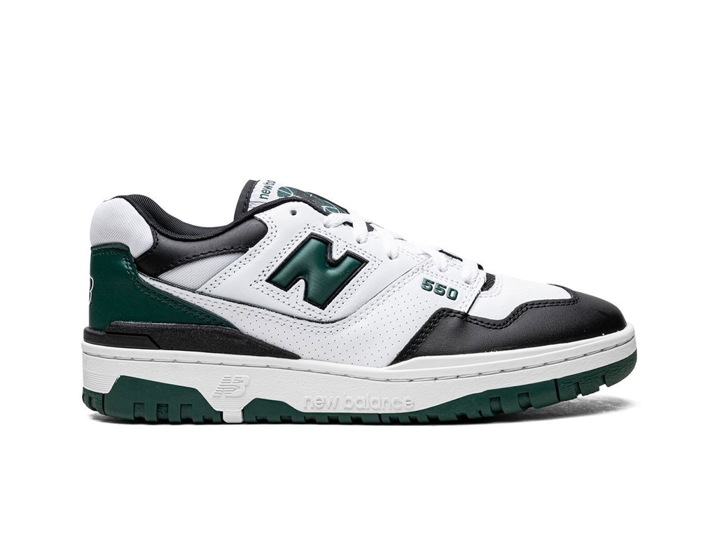 New Balance 550 White Green Black