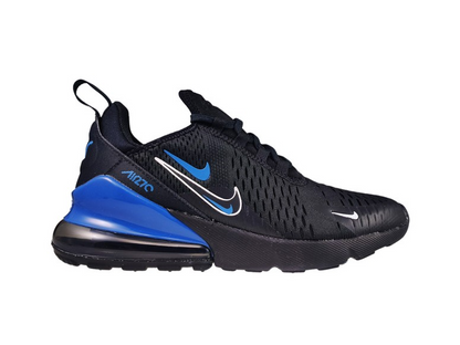 Nike Air Max 270 GS Multi-Swoosh - Black Dark Marina Blue