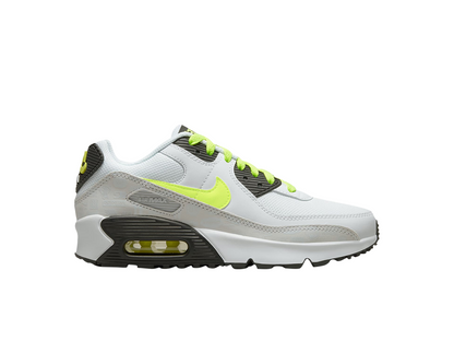 Nike Air Max 90 Leather White Volt (GS)