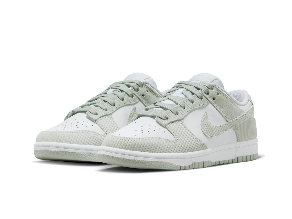 Nike Dunk Low Light Silver Corduroy (ženske)