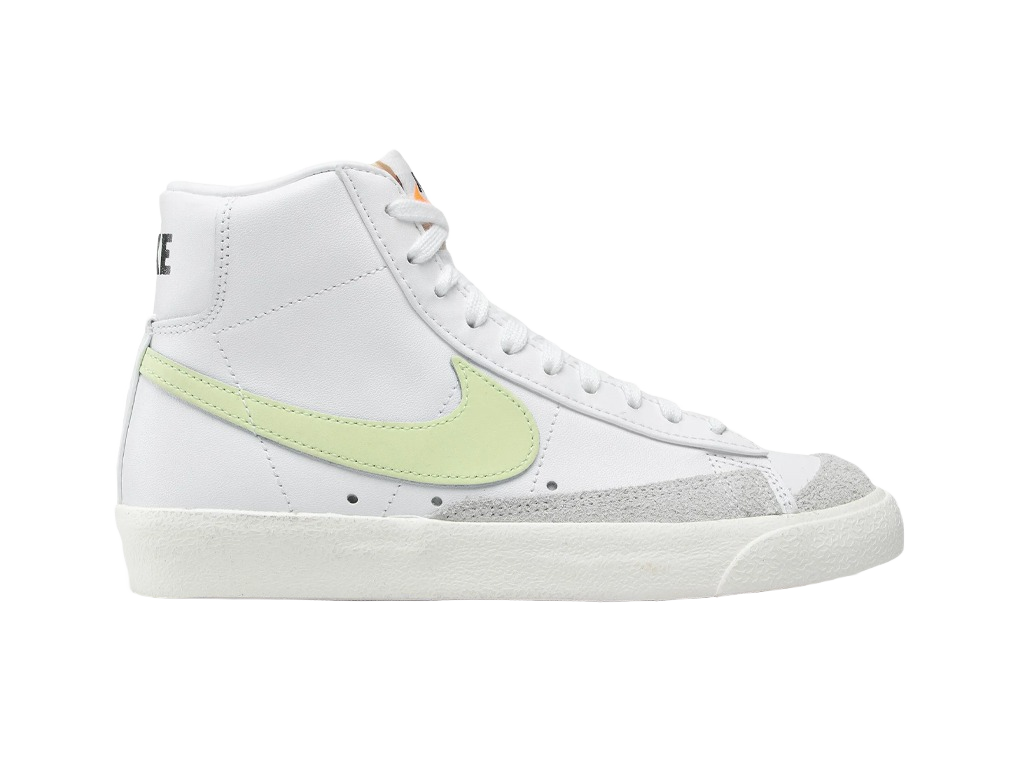 Nike Blazer Mid 77 White Barely Volt (Women's)-sneakers-Nike-pikastore.cz