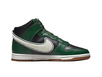 Nike Dunk High Chenille Swoosh - Gorge Green