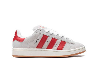 adidas Campus 00s Crystal White Better Scarlet (Women's)