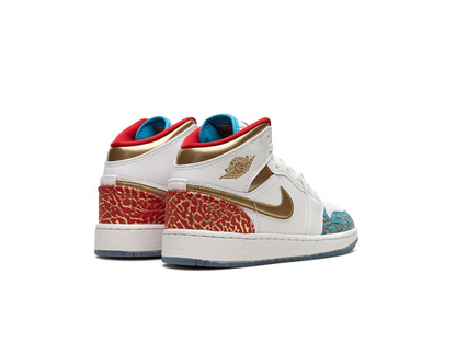 Nike Air Jordan 1 Mid GS NC to Chi