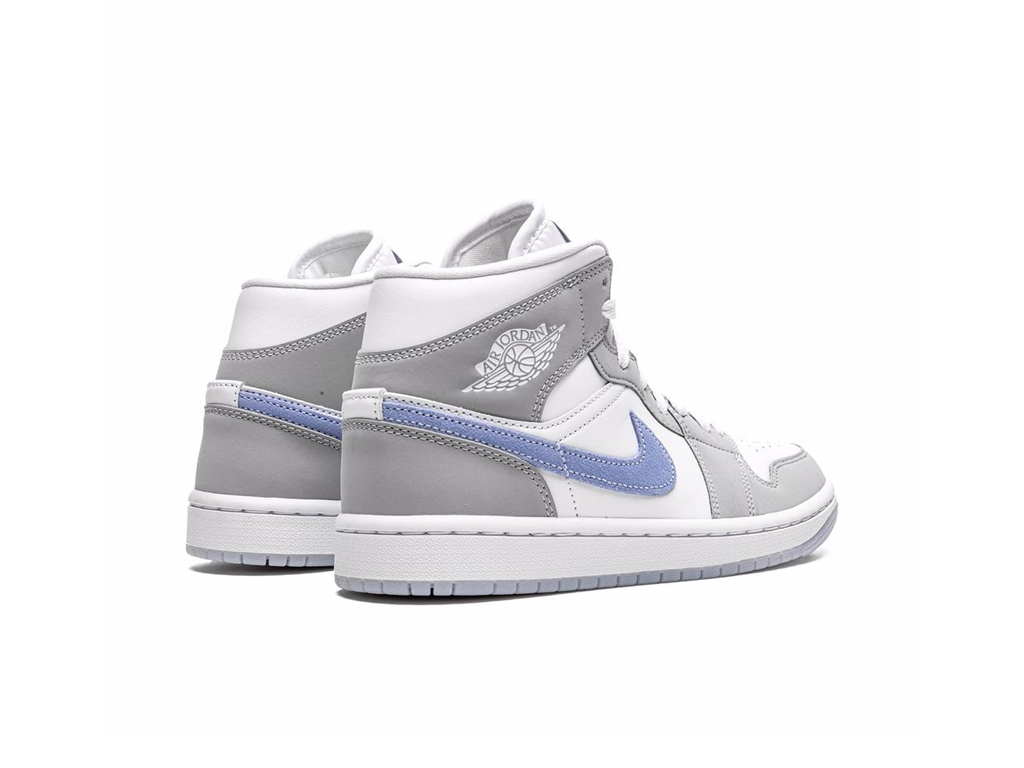 Jordan 1 Mid Wolf Gray Aluminum (Women's)