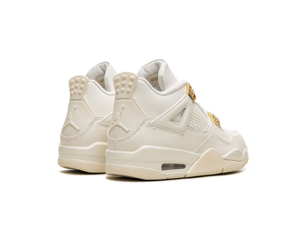 Nike Jordan 4 Retro Metallic Gold (Women's)