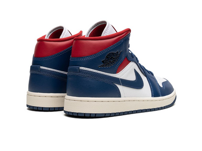 Jordan 1 Mid French Blue Gym Red (ženske)