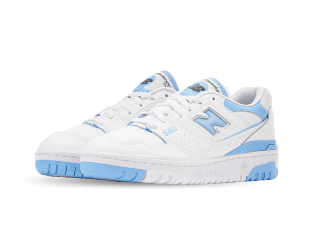 New Balance 550 UNC White Dusk Blue (Women's)