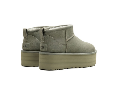 UGG Wmns Classic Ultra Mini Platform Boot Shaded Clover