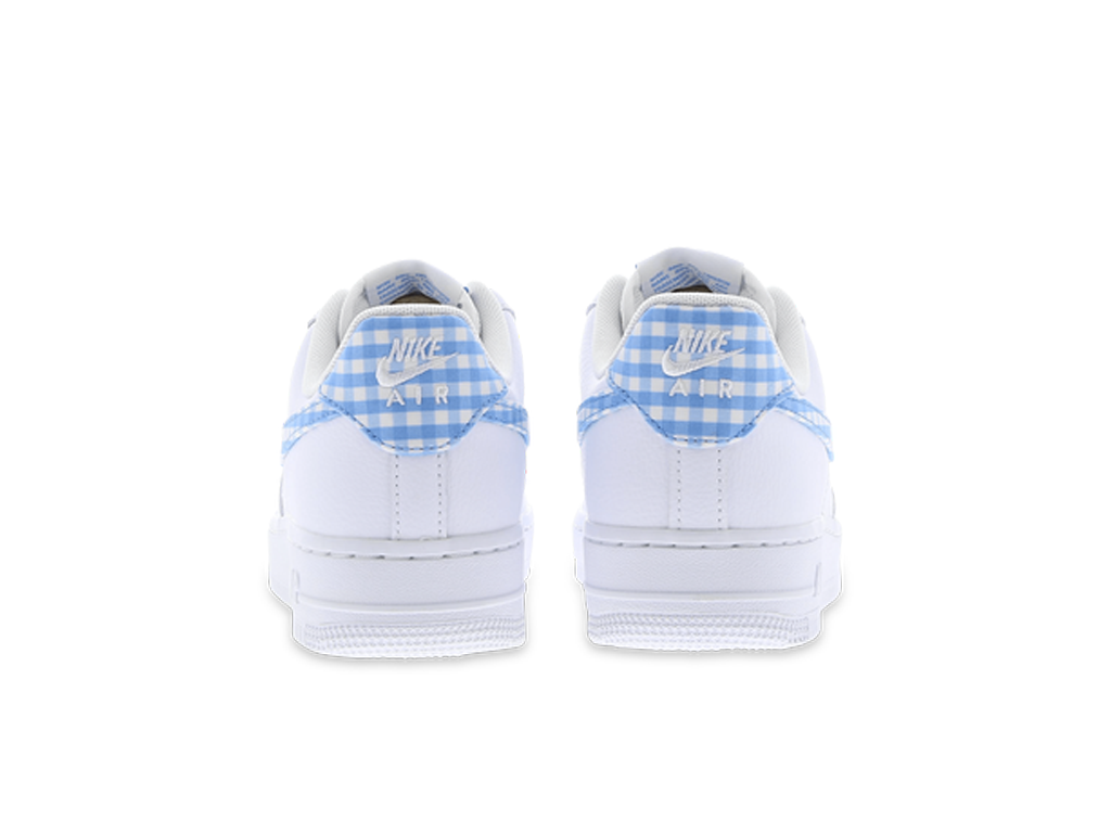 Nike Air Force 1 Low '07 Essential White University Blue Gingham