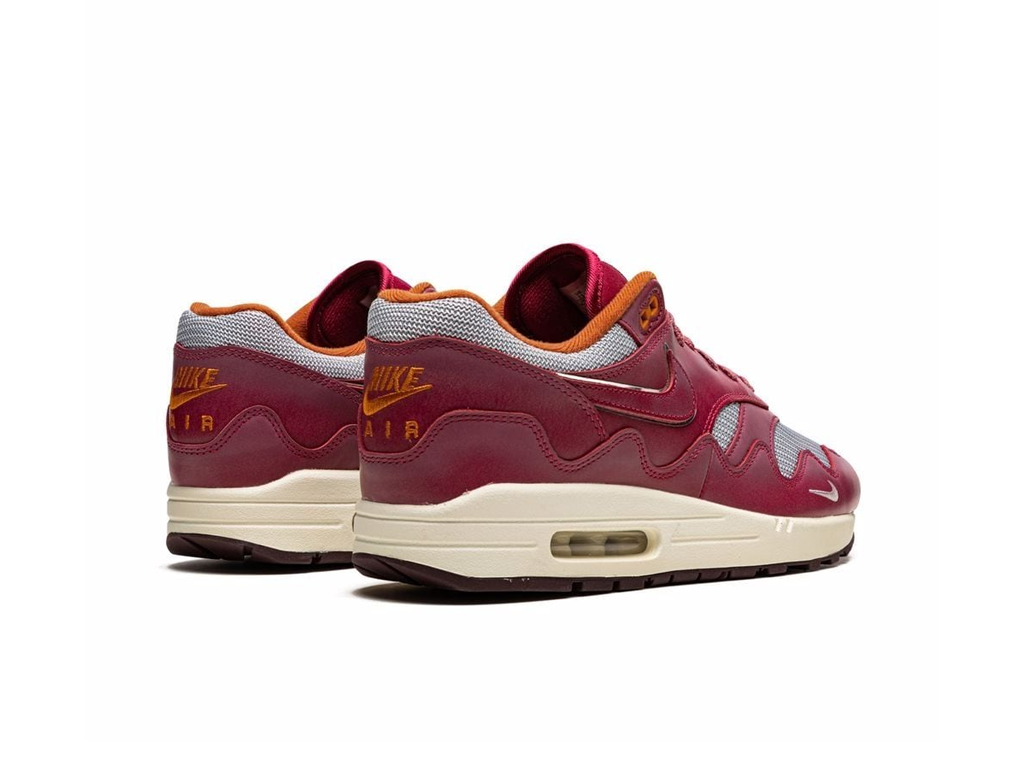 Nike Air Max 1 Patta Waves Rush Maroon (with Bracelet)