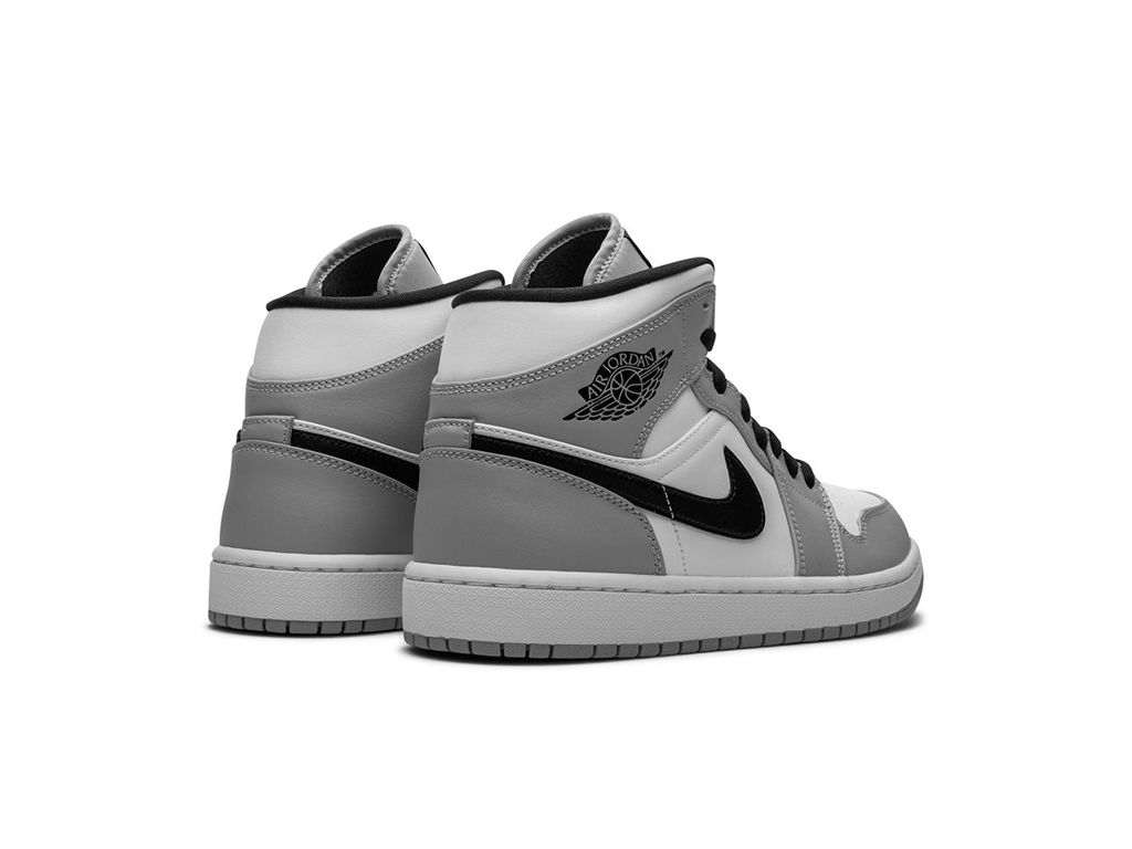 Nike Air Jordan 1 Mid GS Light Smoke Grey