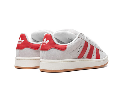 adidas Campus 00s Crystal White Better Scarlet (Women's)