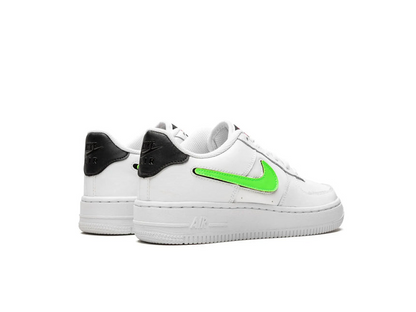 Nike Air Force 1 Low Removable Swoosh White Green Strike (GS)