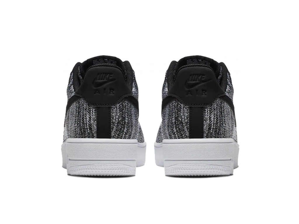 Nike Air Force 1 Flyknit 2 Black Pure Platinum