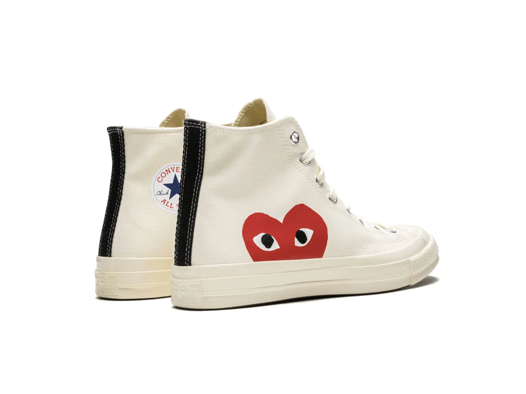 Converse Chuck Taylor All Star 70 Hi Comme des Garcons PLAY White