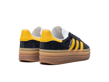 adidas Gazelle Bold Black Bold Gold (Women's)