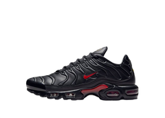 Nike Air Max Plus Premium Black University Red