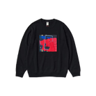 Kaws x Uniqlo Warhol Graphic Sweatshirt Black-Kaws-pikastore.cz