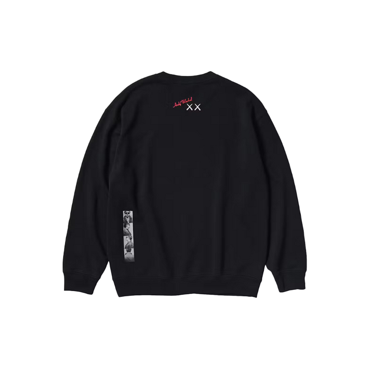 Kaws x Uniqlo Warhol Graphic Sweatshirt Black-Kaws-pikastore.cz
