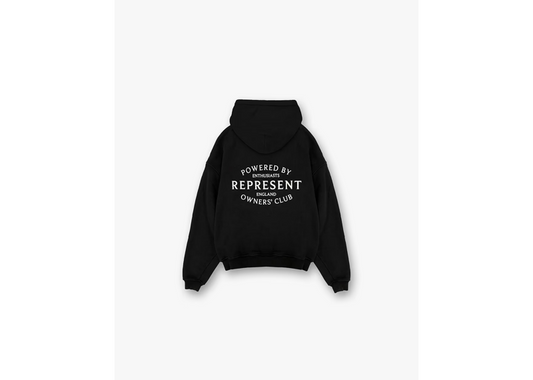 Represent Owners Club Stamp Hoodie Black