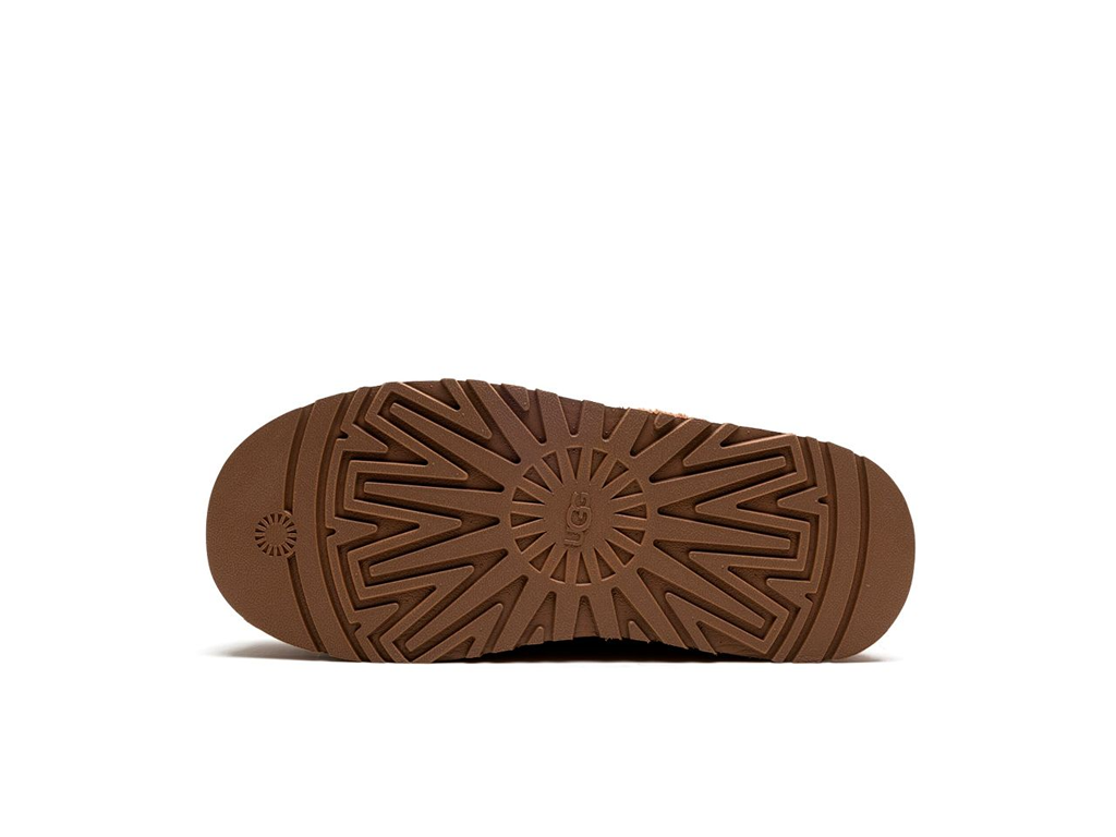 UGG Wmns Tazz Braid Slipper Hardwood