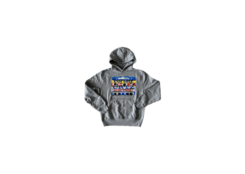 Corteiz Stacks Hoodie Grey