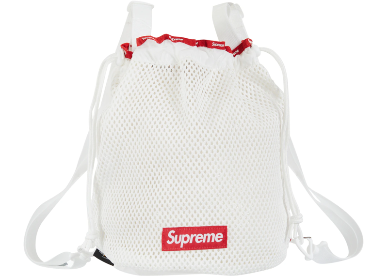 Supreme Mesh Small S23 Backpack White-Supreme-pikastore.cz