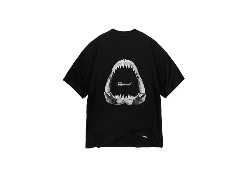 Represent Shark Jaws T-shirt Black-Represent-pikastore.cz