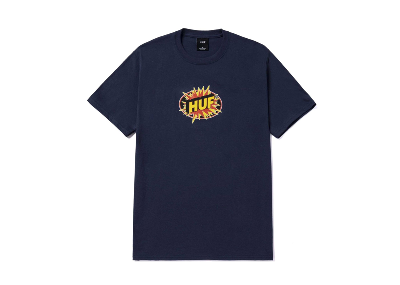 Huf TNT Logo Tee Navy