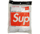 Supreme Hanes Crew Socks Crew Socks (4 Pack) White-Supreme-pikastore.cz
