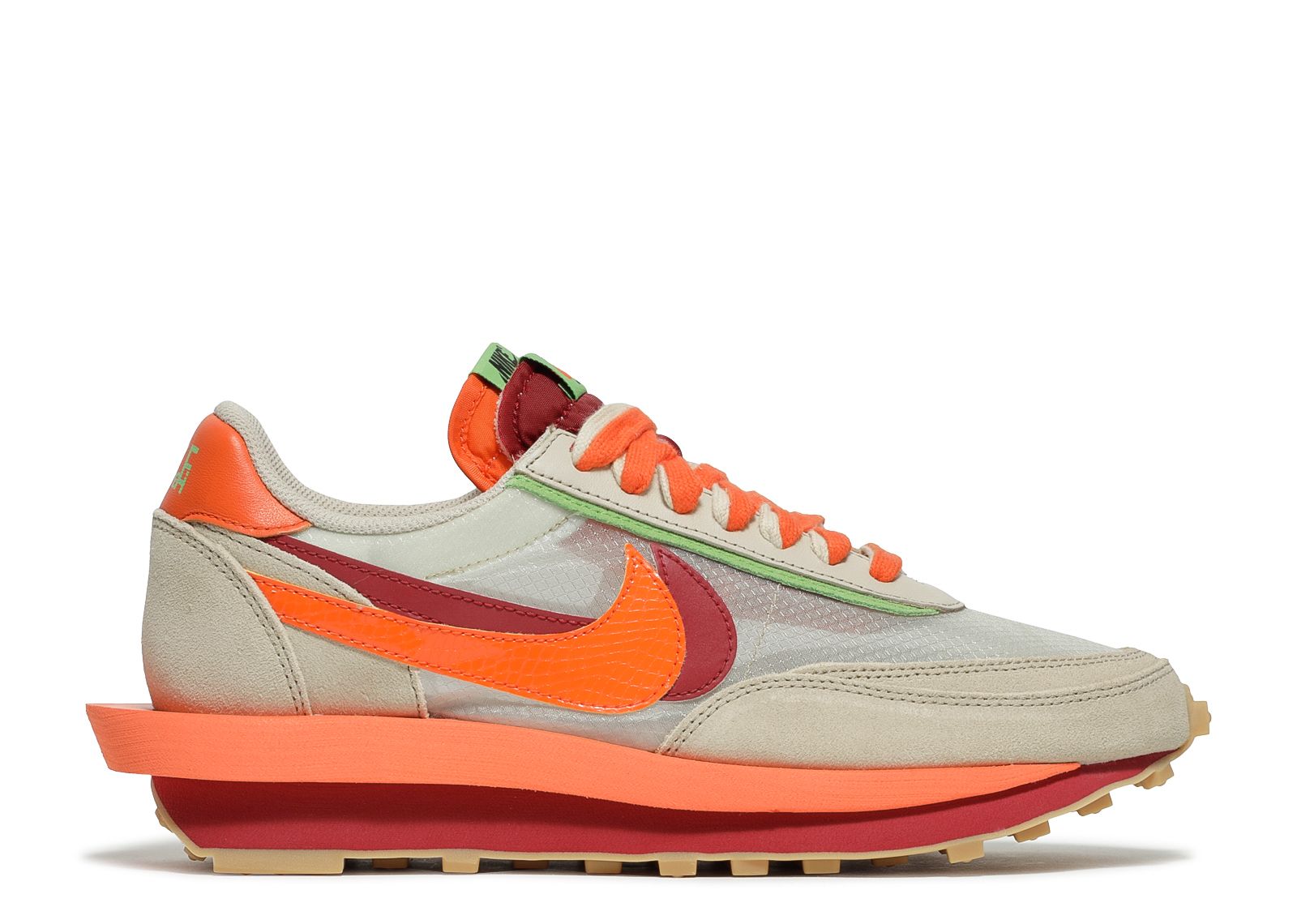 sacai x Clot x LDWaffle Net Orange Blaze-Nike-pikastore.cz
