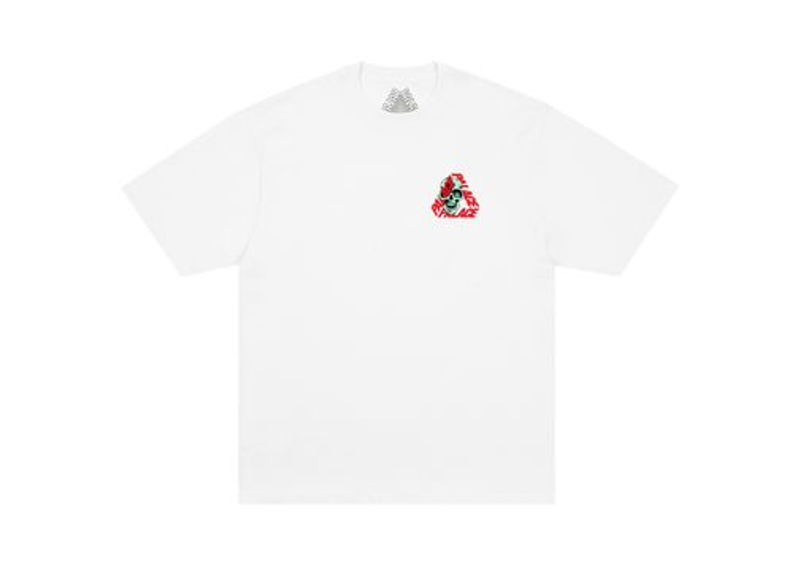 Palace P3 Skull T-Shirt White
