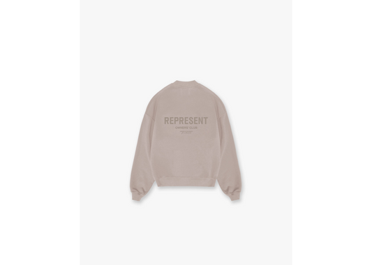 Represent Owners Club Crewneck Mushroom