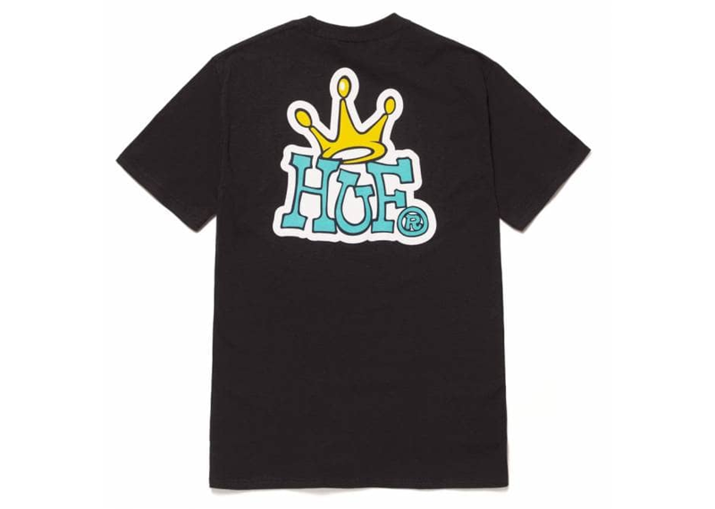 HUF Crown Tee Black
