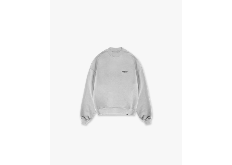 Represent Owners Club Crewneck Ash Grey