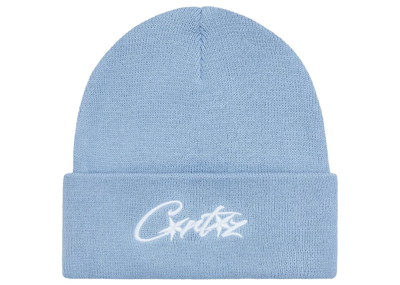Corteiz Allstarz Folded Beanie Baby Blue-Corteiz-pikastore.cz