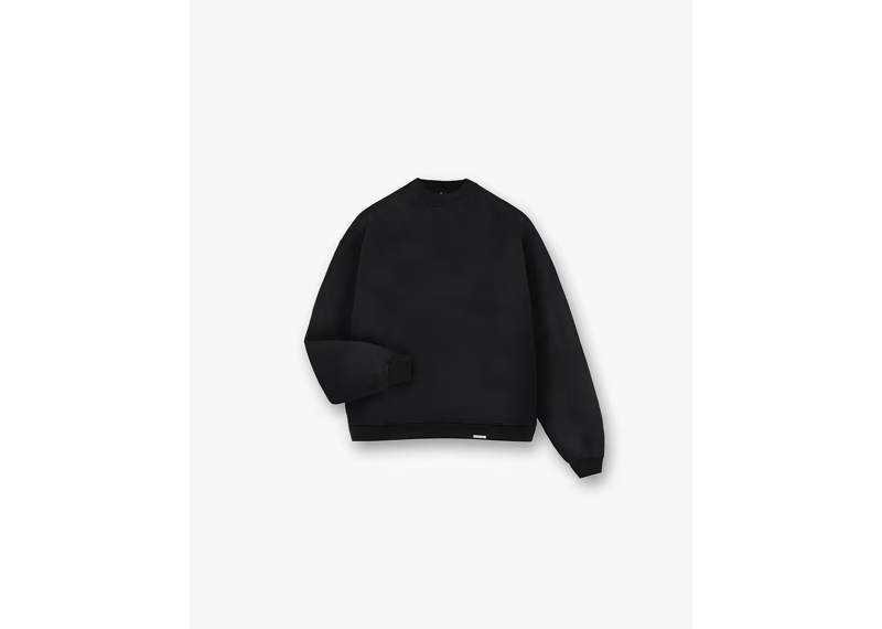 Represent Initial Boxy Sweater Black-Represent-pikastore.cz