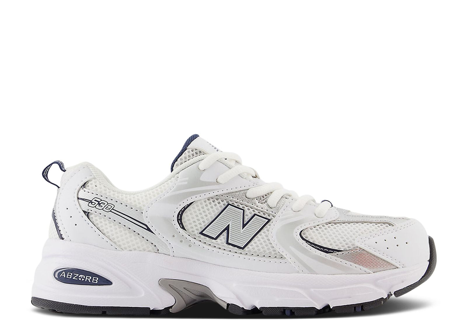 530 Big Kid White Natural Indigo