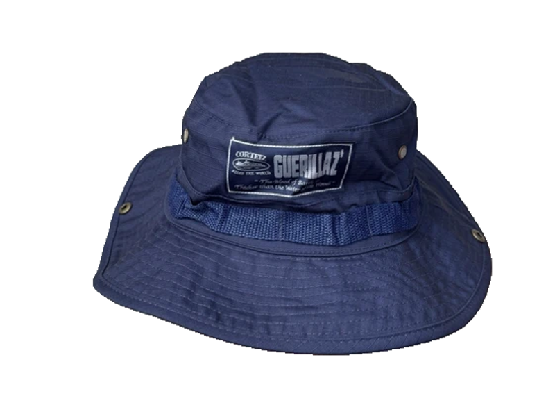 Corteiz Guerillaz Bucket Hat Navy-Corteiz-pikastore.cz