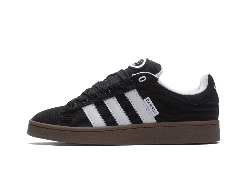 Adidas Campus 00s Black Gum Corduroy-Adidas-pikastore.cz
